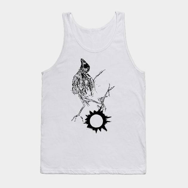 Little Bird (black) Tank Top by Fjordly